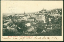 Widok Brzeżan z góry bernadyńskiej.