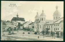 Brzeżany. Rynek główny