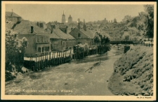 Wilno. Krajobraz śródmieścia z Wilenką