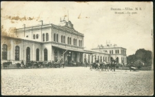 Vilna. Wokzal. - La gare. (Wilno. Dworzec)