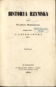 Historya rzymska. T.3