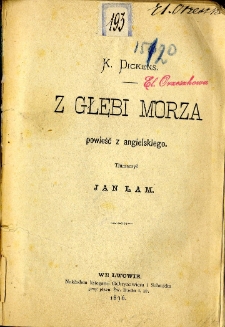 Z głębi morza