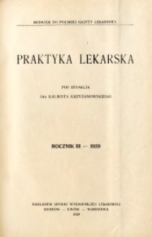 Praktyka Lekarska 1929 R.3