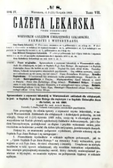 Gazeta Lekarska 1869 R.4, t.7, nr 8