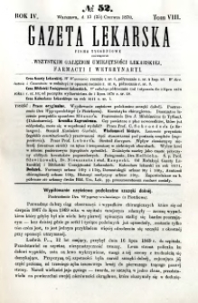 Gazeta Lekarska 1870 R.4, t.8, nr 52