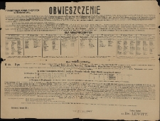 Obwieszczenie / Powiatowa Kasa Chorych w Białymstoku