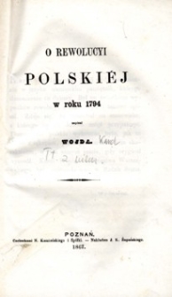 O rewolucyi polskiej roku 1794