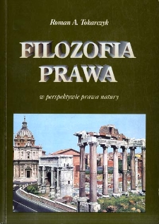 Filozofia prawa w perspektywie prawa natury