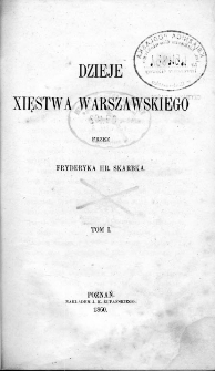 Dzieje Xięstwa Warszawskiego