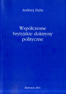 Współczesne brytyjskie doktryny polityczne