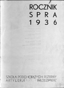 Rocznik SPRA 1936