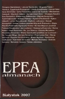 Epea Almanach T. 6 (2007)
