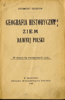 Geografia historyczna ziemi dawnej Polski