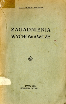 Zagadnienia wychowawcze