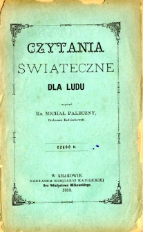 Czytania świąteczne dla ludu. Cz.2