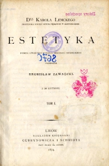 Estetyka. T. 1