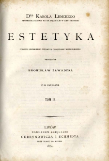 Estetyka. T. 2