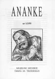 Ananke : [biuletyn Galerii im. Sleńdzińskich] 1995, nr 1