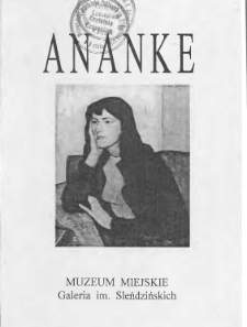 Ananke : [biuletyn Galerii im. Sleńdzińskich] 1995, nr 2