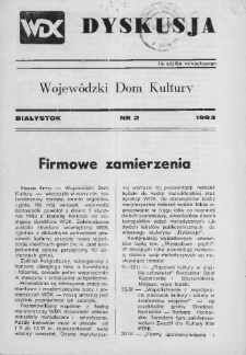 Dyskusja 1983, nr 2