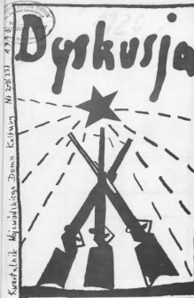 Dyskusja : biuletyn Wojew&oacute;dzkiego Domu Kultury w Białymstoku 1990, nr 2/3 (23)