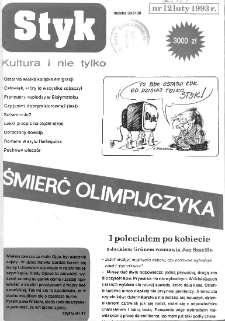 Styk : białostocki informator kulturalny 1993, nr 2