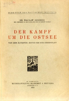 Kampf um die Ostsee : von den ältesten Zeiten bis zur Gegenwart