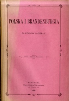 Polska i Brandenburgia za czasów Jagiełły
