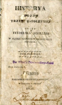 Historia wojny trzydziestoletniej