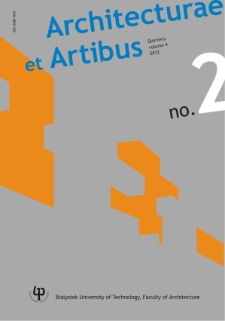 Architecturae et Artibus. Vol.4, no.2