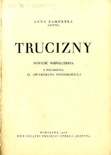 Trucizny : powieść współczesna