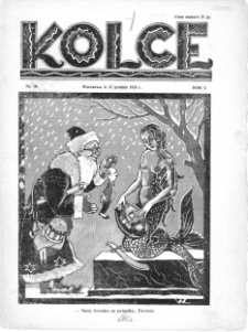 Kolce : czcionkotłok satyryczno-krytyczny 1925, nr 10