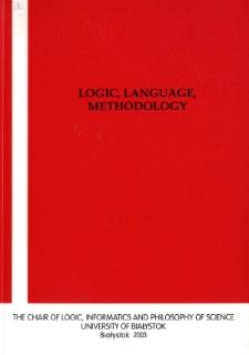 Logic, language, methodology