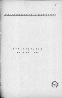 Sprawozdanie za rok 1946