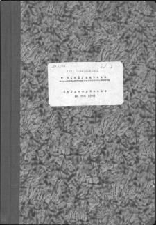 Sprawozdanie za rok 1948