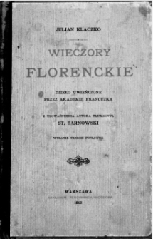 Wieczory florenckie