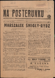 Na Posterunku : tygodnik informacyjny 1936, nr 8