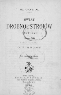 Świat drobnoustrojów : bakterye (Germ Life)