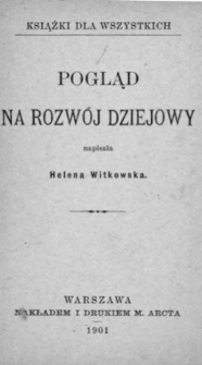 Pogląd na rozwój dziejowy