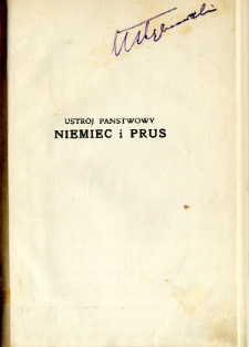 Ustrój państwowy Niemiec i Prus