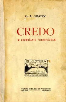 Credo w rozważaniu filozoficznym