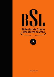 Białostockie Studia Literaturoznawcze 2011 nr 2