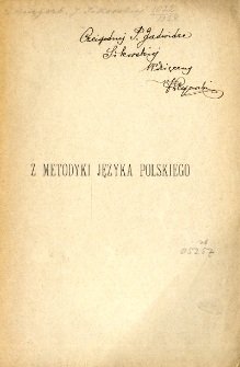 Z metodyki języka polskiego