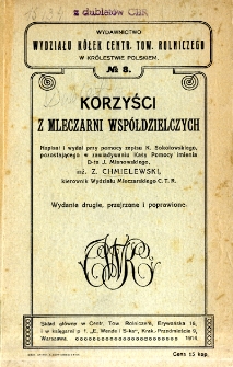 Korzyści z mleczarni współdzielczych