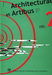 Architecturae et Artibus. Vol.5, no.2