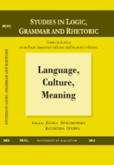 Language, culture, meaning