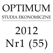 Optimum : studia ekonomiczne nr 1 (55)