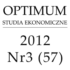 Optimum : studia ekonomiczne nr 3 (57)