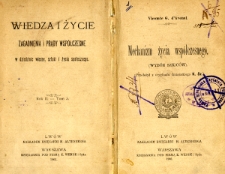 Mechanizm życia wsp&oacute;łczesnego : (wyb&oacute;r szkic&oacute;w)