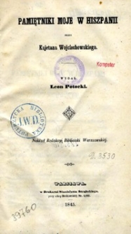 Pamiętniki moje w Hiszpanii